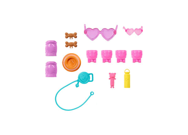 Barbie Skate And Run Pup Fashion Doll With Roller Skates And Puppy