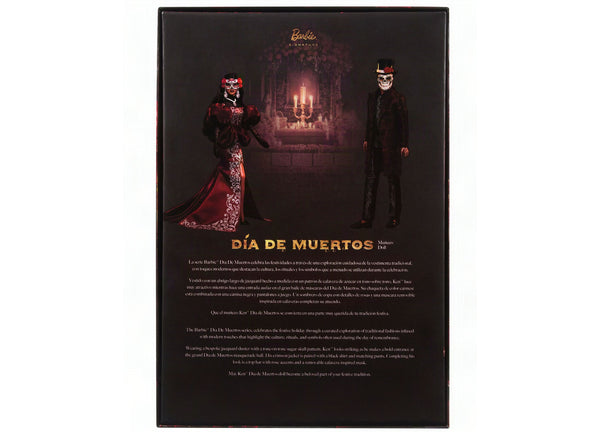 Barbie 2026 Día De Muertos Ken Fully Articulated Fashion Doll with Removable Mask and Hat