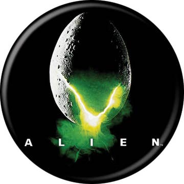 Alien Franchise Movie Poster  Pushback Button Round 1.25-Inch