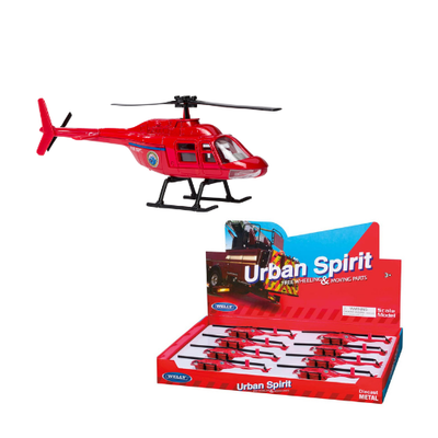 Toysmith Rollin' Die-Cast Fire Helicopter