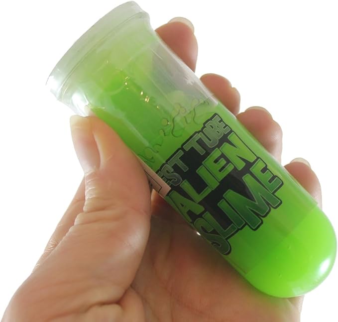 Alien Test Tube Slime with Alien Figure