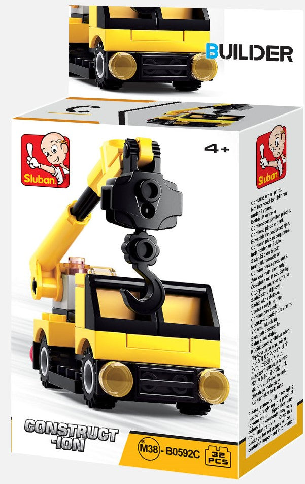 Sluban Construction Vehicle Assortment