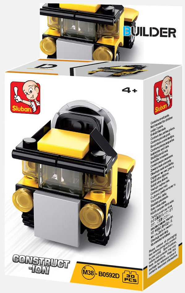 Sluban Construction Vehicle Assortment
