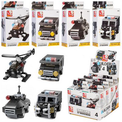 Sluban Police Vehicle Assortment