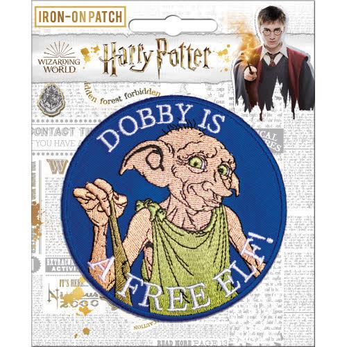 Harry Potter Dobby Is A Free Elf Iron-On Patch