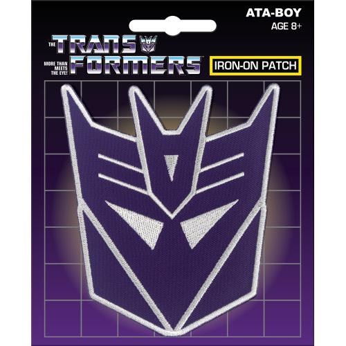 Transformers Decepticon  Shield   Iron-On Patch