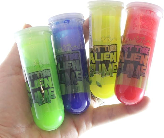 Alien Test Tube Slime with Alien Figure