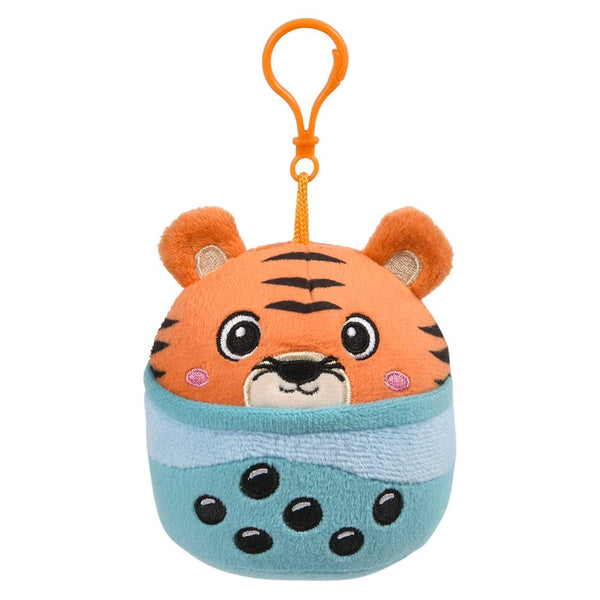 Bubble Tea Animal 4-Inch Backpack Clip  - Assorted Styles