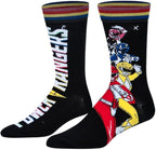 Power Rangers Split Crew Socks
