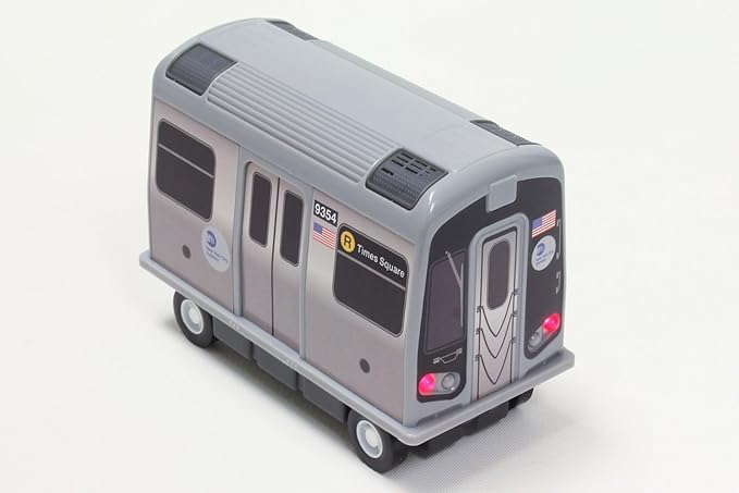 Daron MTA Subway Car - Pullback Toy with Lights & Sound