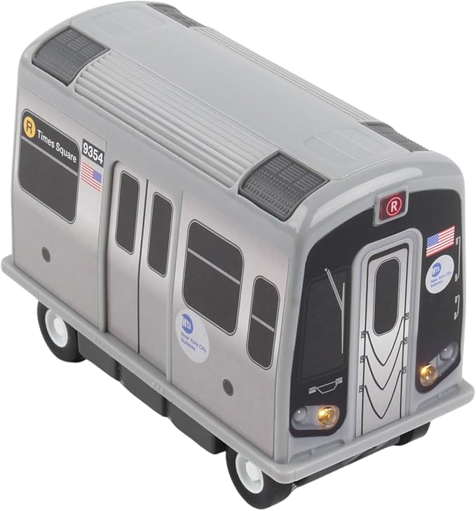 Daron MTA Subway Car - Pullback Toy with Lights & Sound