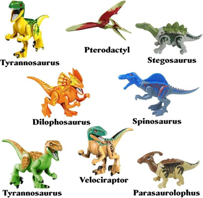 Dino World Brick Builder -  Action Figure Assortment