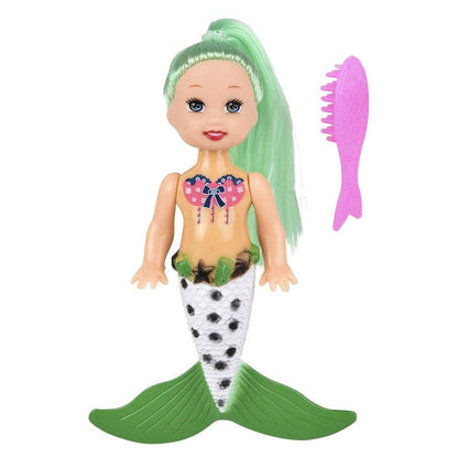 Mermaid Doll with Hairbrush