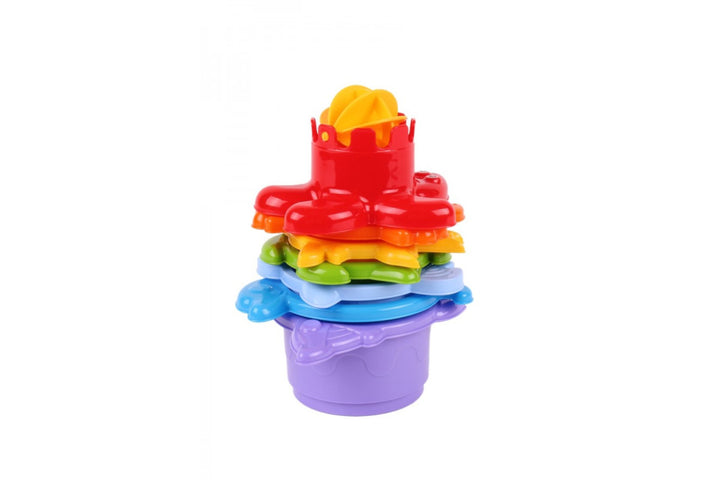 Stacking Cups Sea Animal Shapes 7 Piece Set