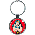 DC Comics Wonder Woman On Red Key Chain
