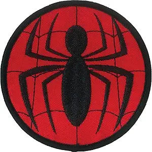 Marvel Spiderman Logo  Premium   Embroidered  Iron-On Patch