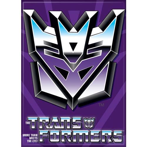 Transformers Decepticon Shield Magnet 2.5" x 3.5"