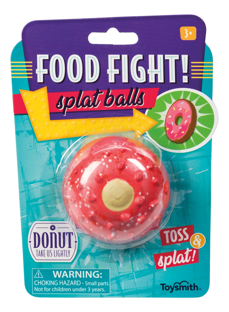 Food Fight Splat Ball (Single Unit, Styles Vary)