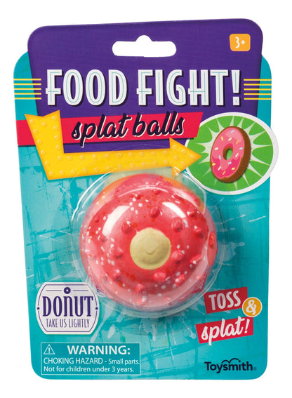 Food Fight Splat Ball (Single Unit, Styles Vary)