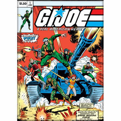 G.I. Joe Comic # 1 Tank Cover Magnet 2.5in x 3.5in
