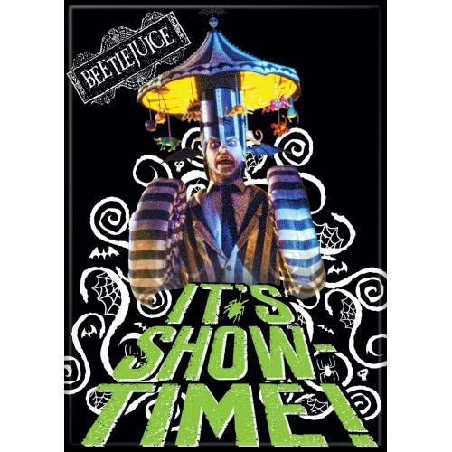 Beetlejuice Its Showtime Magnet