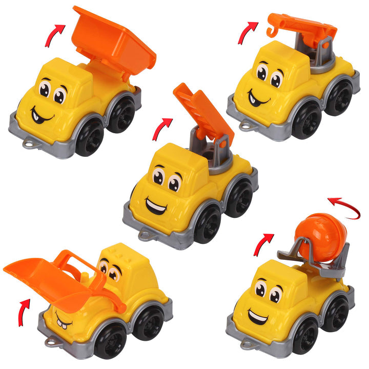 Construction Vehicles 9  Piece Set
