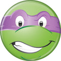 Teenage Mutant Ninja Turtles Donatello Face  1.25 Inch Button