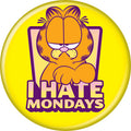 Garfield I Hate Mondays 1.25 Inch Button