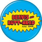 Beavis And Butt-Head Beavis Logo 1.25 Inch Button