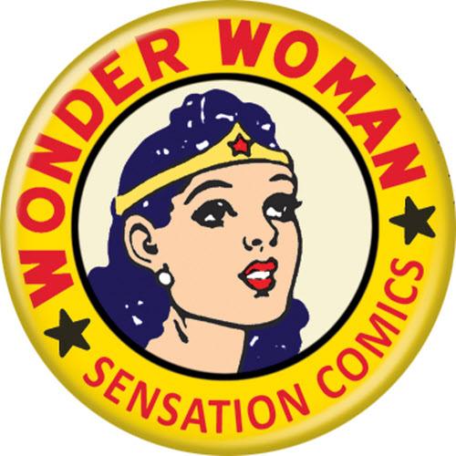 Wonder Woman Sensation 1.25 Inch Button