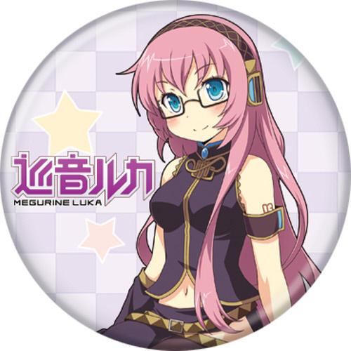 Hatsune Miku Luka Yamasan Purple 1.25 Inch Button