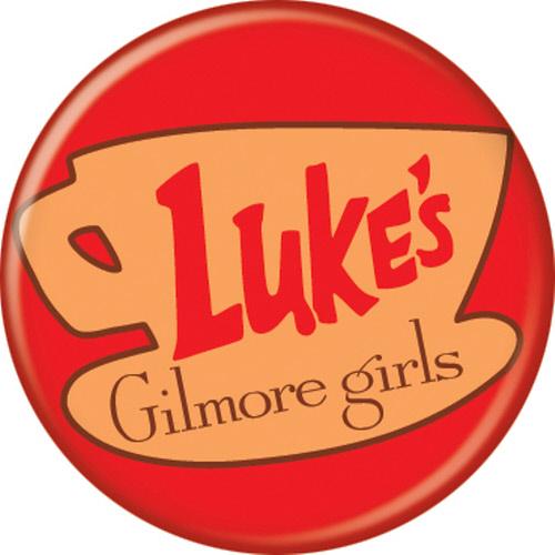 Gilmore Girls Luke's Logo 1.25 Inch Button