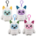 Yeti Plush Backpack Clip On  - Assorted Styles (Copy)