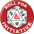 Dungeons & Dragons Roll For Initative 1.25 Inch Button