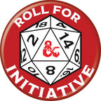 Dungeons & Dragons Roll For Initative 1.25 Inch Button