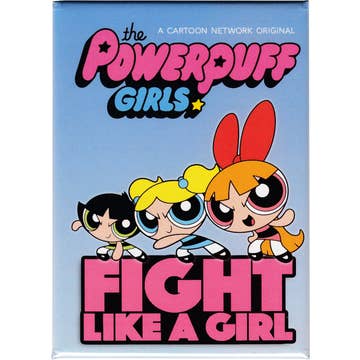 Powerpuff Girls Fight Like A Girl Magnet 2.5" x 3.5"