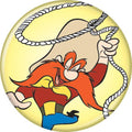 Looney Tunes Yosemite Sam 1.25 Inch Button