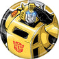 Transformers Bumblebee Pushback Button 1.25" x 1.25" Round