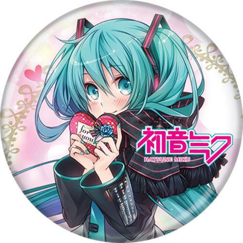 Hatsune Miku Heart 1.25 Inch Button