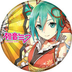 Hatsune Miku with Fans Kuroshih 1.25 Inch Button