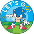 Sonic The Hedgehog  Let's Go! 1.25 Inch Button