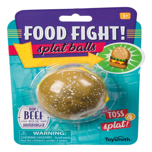 Food Fight Splat Ball (Single Unit, Styles Vary)