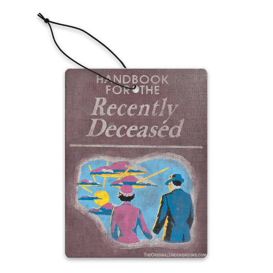 Beetlejuice Book For The Recently Deceased Air Freshener