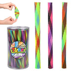 7-Inch Rainbow Fidget Tubes - Assorted Styles