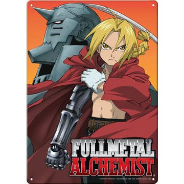 Full Metal  Alchemist Metal Sign 11.5-Inch