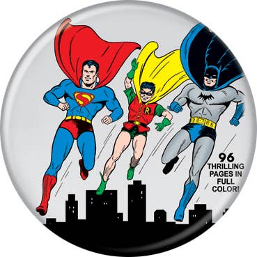 DC Comics World's Best Cover # 1 1.25 Inch Button