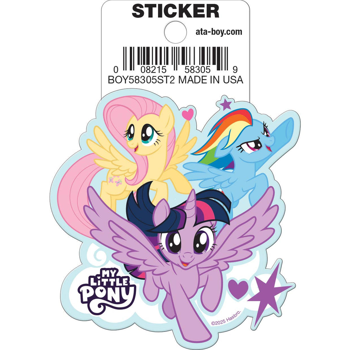 My Little Pony Friendship Is Magic Trio Sticker