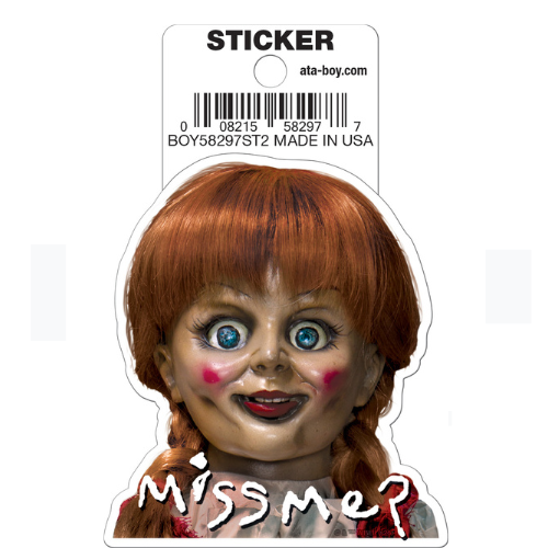 Annabelle Miss Me? Sticker