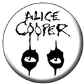 Alice Cooper Eyes 1.25 Inch Button