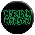 Marilyn Manson Name Logo 1.25 Inch Button